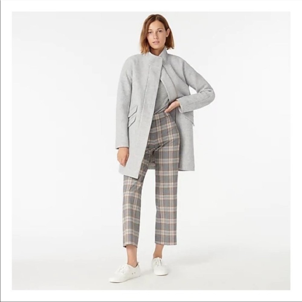 J. Crew Stadium Cloth Cocoon coat NWT